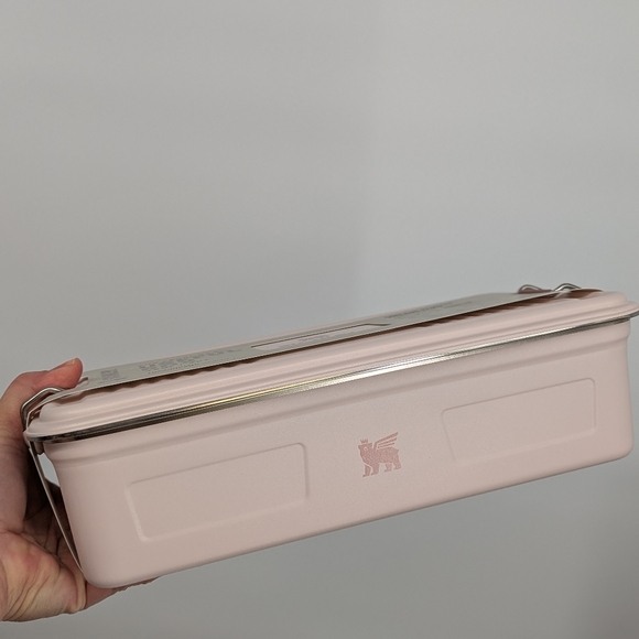 NEW Classic Legendary Useful Box 4.3 QT Rose Quartz Pink lunch stainless steel - Picture 9 of 10